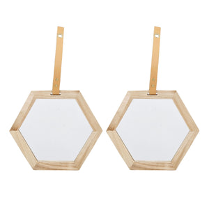 Harlan - Wall Accent Hexagon Mirror