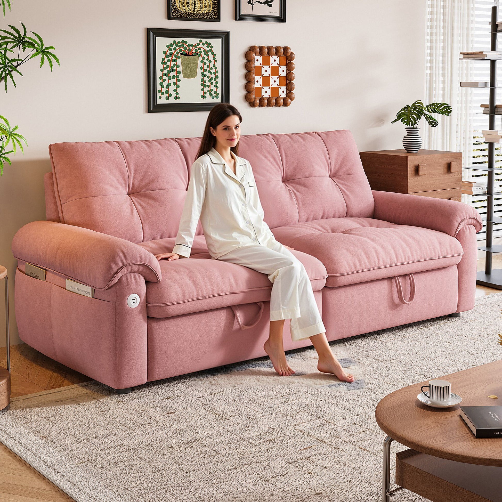 Convertible Cloud Like Sofa Bed