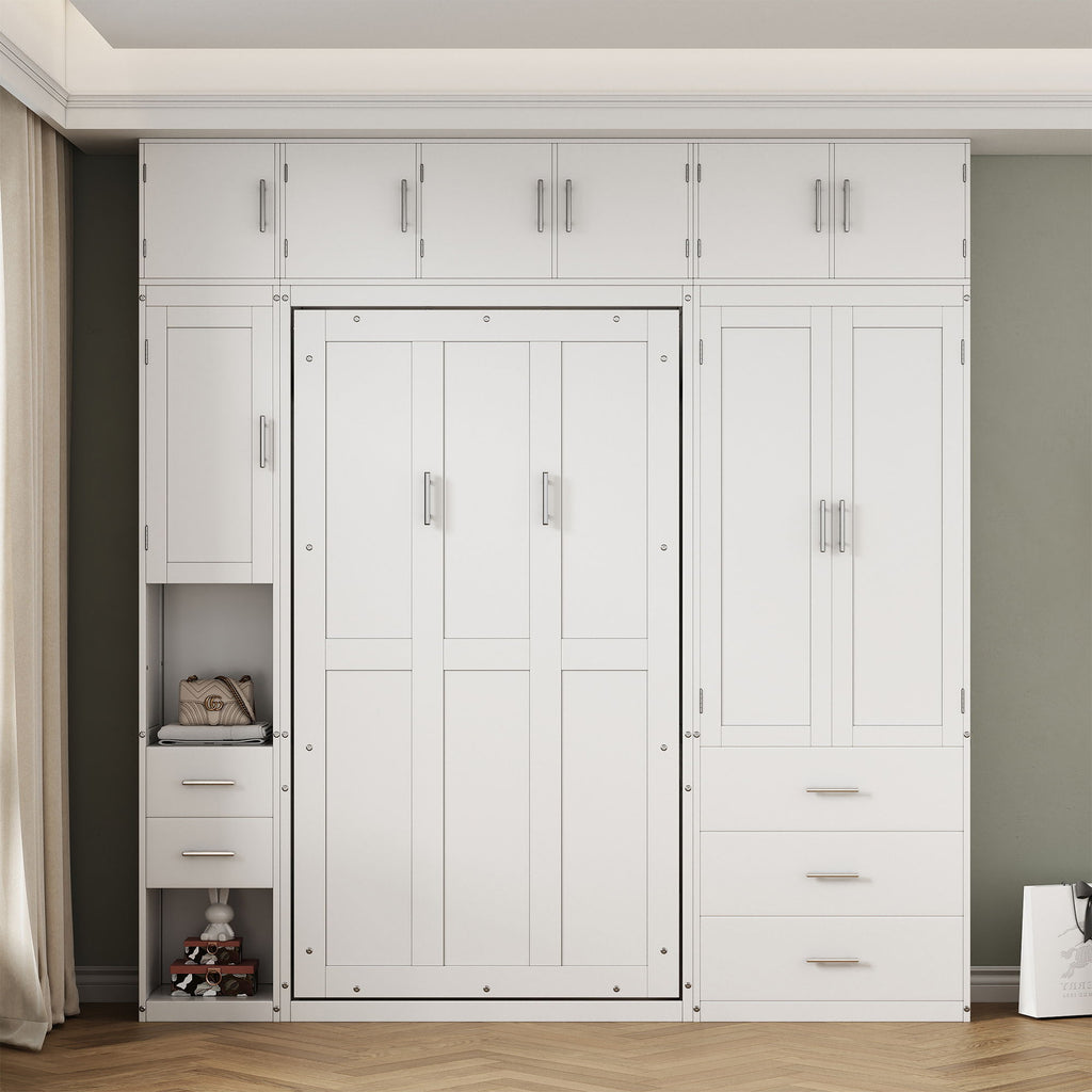 Murphy Bed With Lockers And Wardrobes