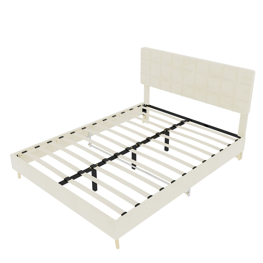 Yungan Lingge Minimalist Soft Pack Headboard Bed