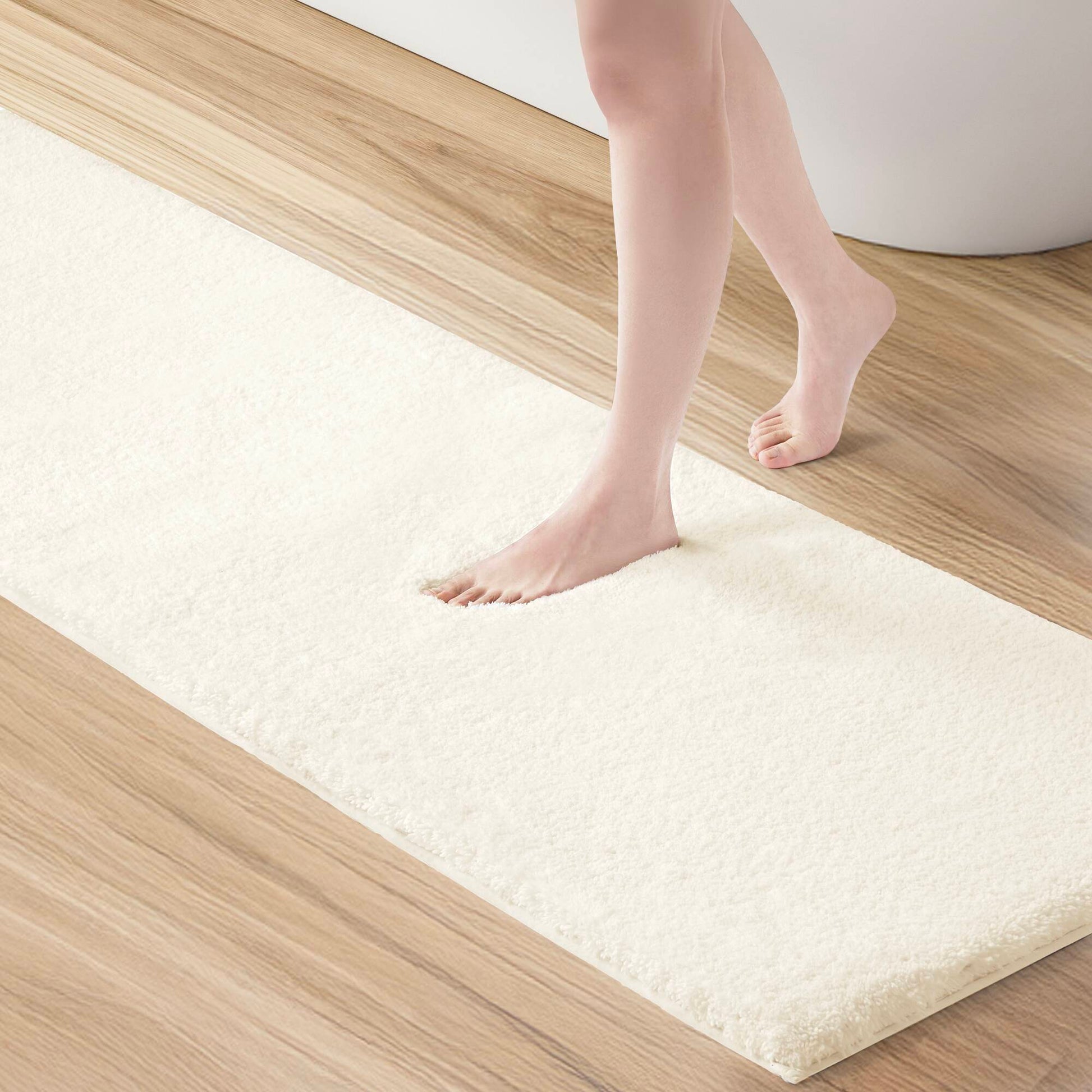 Marshmallow - 30" Bath Rug - Ivory