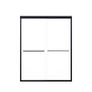 Modern Semi Frameless Double Sliding Shower Door