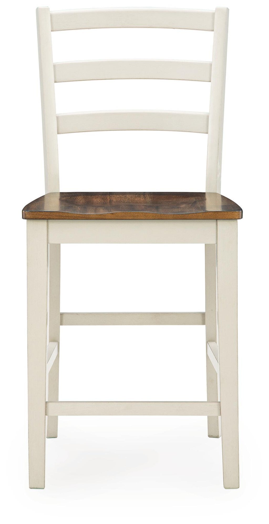 Brinfern - Barstool (Set of 2) - Brown / Antique White