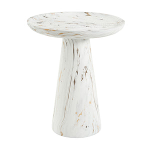 Accent Side Table - Alabaster