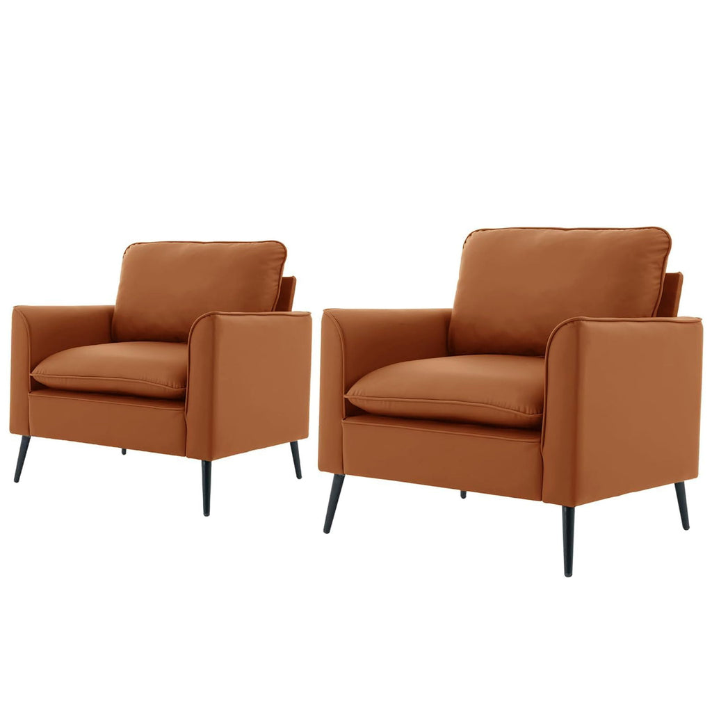 Nordic Retro Light Luxury Upholstered Sofa Chair
