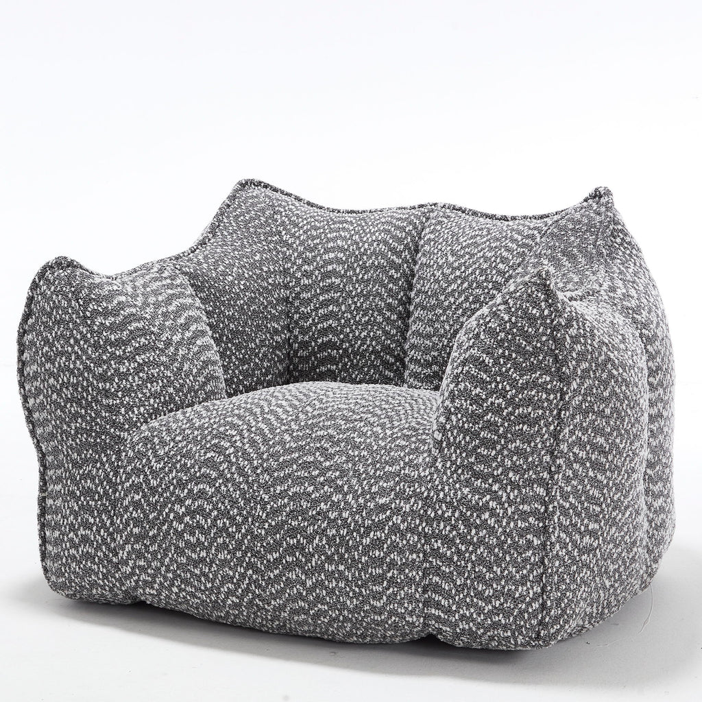 Comfortable Chenille Sofa Chairs With Highly Resilient Foam For Living Rooms And Bedrooms