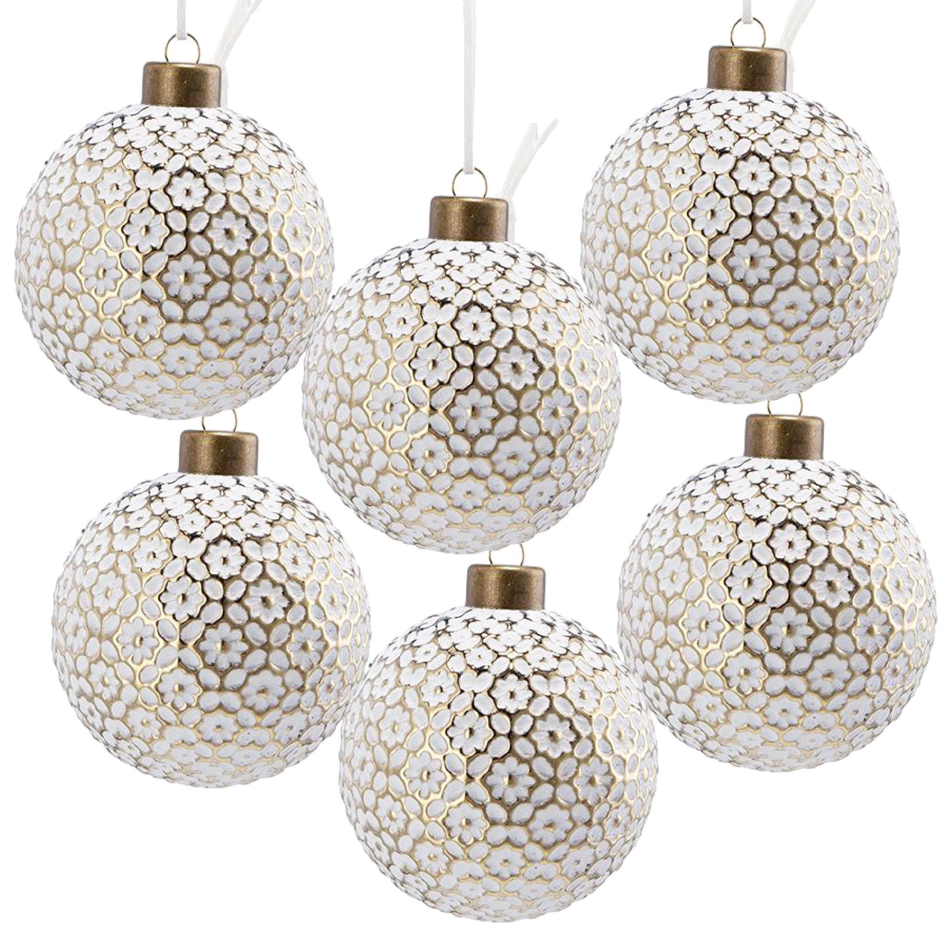 Christmas Ball Ornaments, Glass Decorative Hanging Ball Christmas Tree Ornaments For Holiday Party Decorations