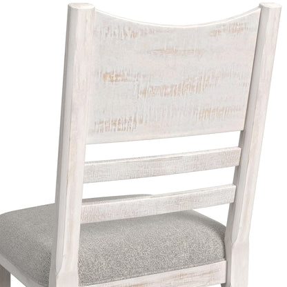 Rogen Rustic - Counter Side Chair (Set of 2) - Rustic White / Gray