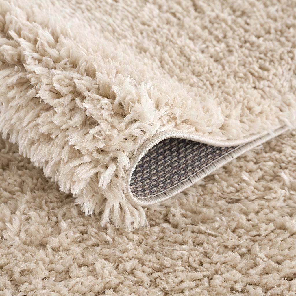Camdyn - 5' X 7' Shag Area Rug - Cream