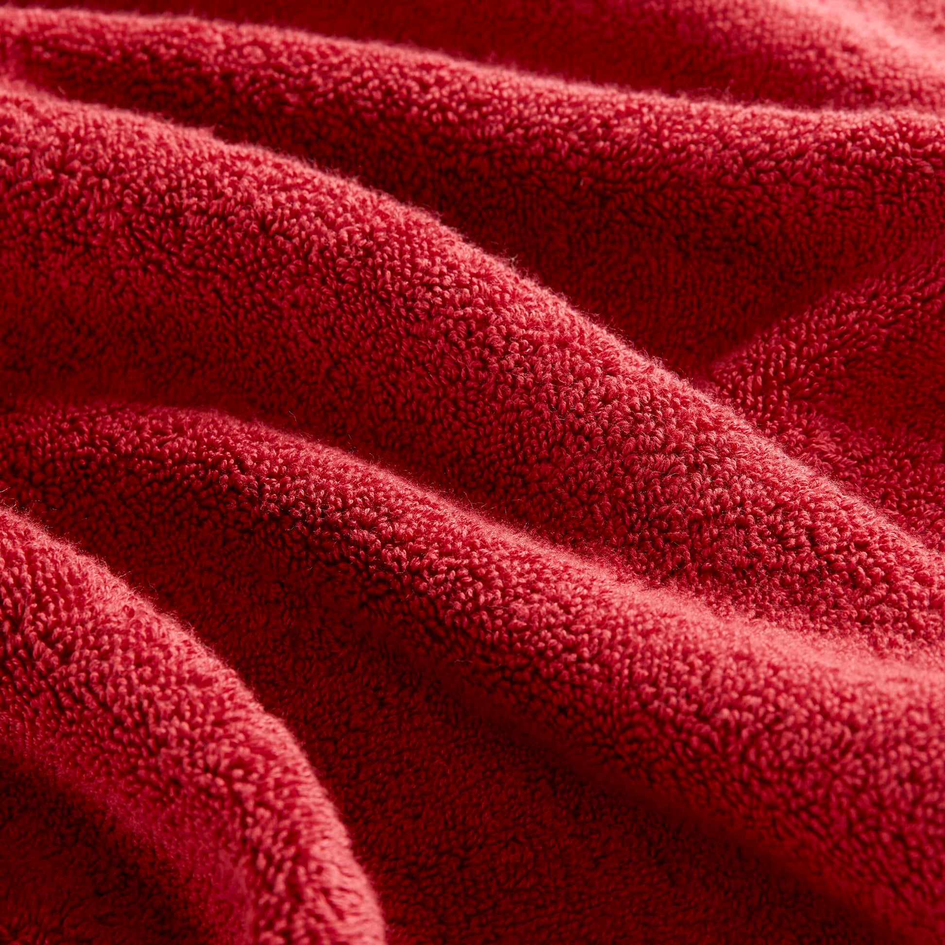 800GSM - Ultra-Soft Absorbent Towel Set - Bright Red