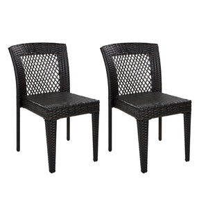 Outdoor Dining Stackable Chairs