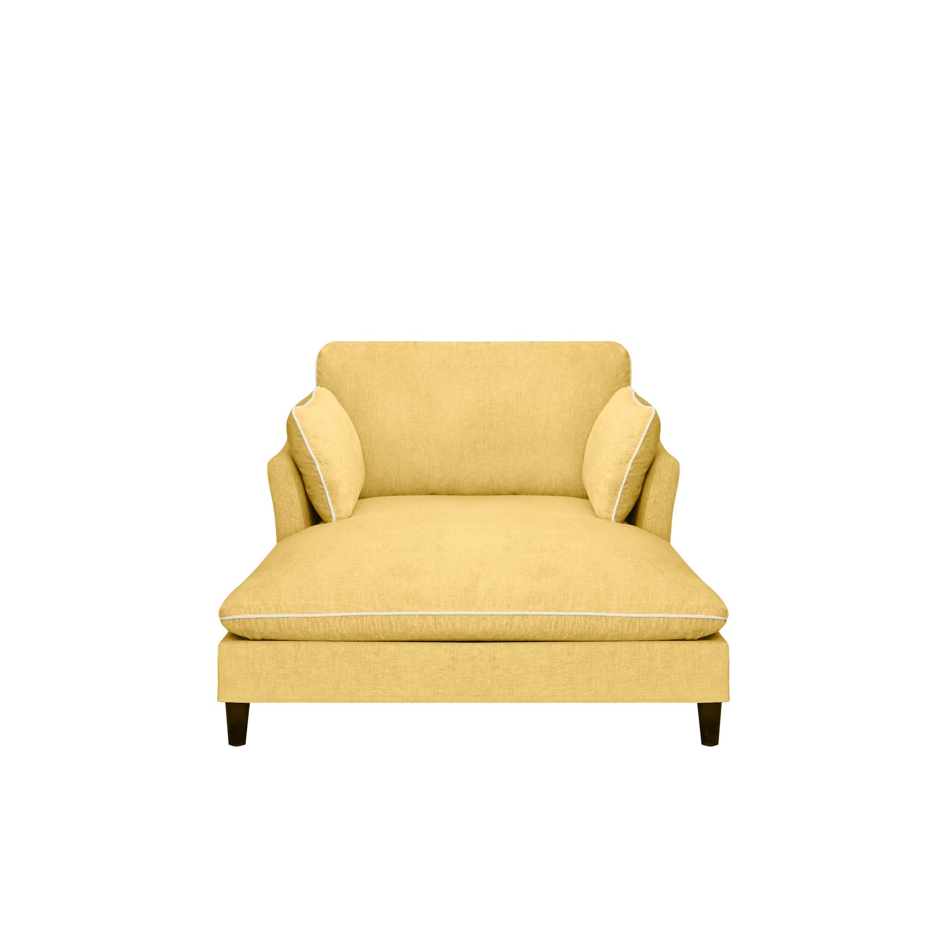 Modern Chaise Lounge Couch Sofa Bed With Pillows