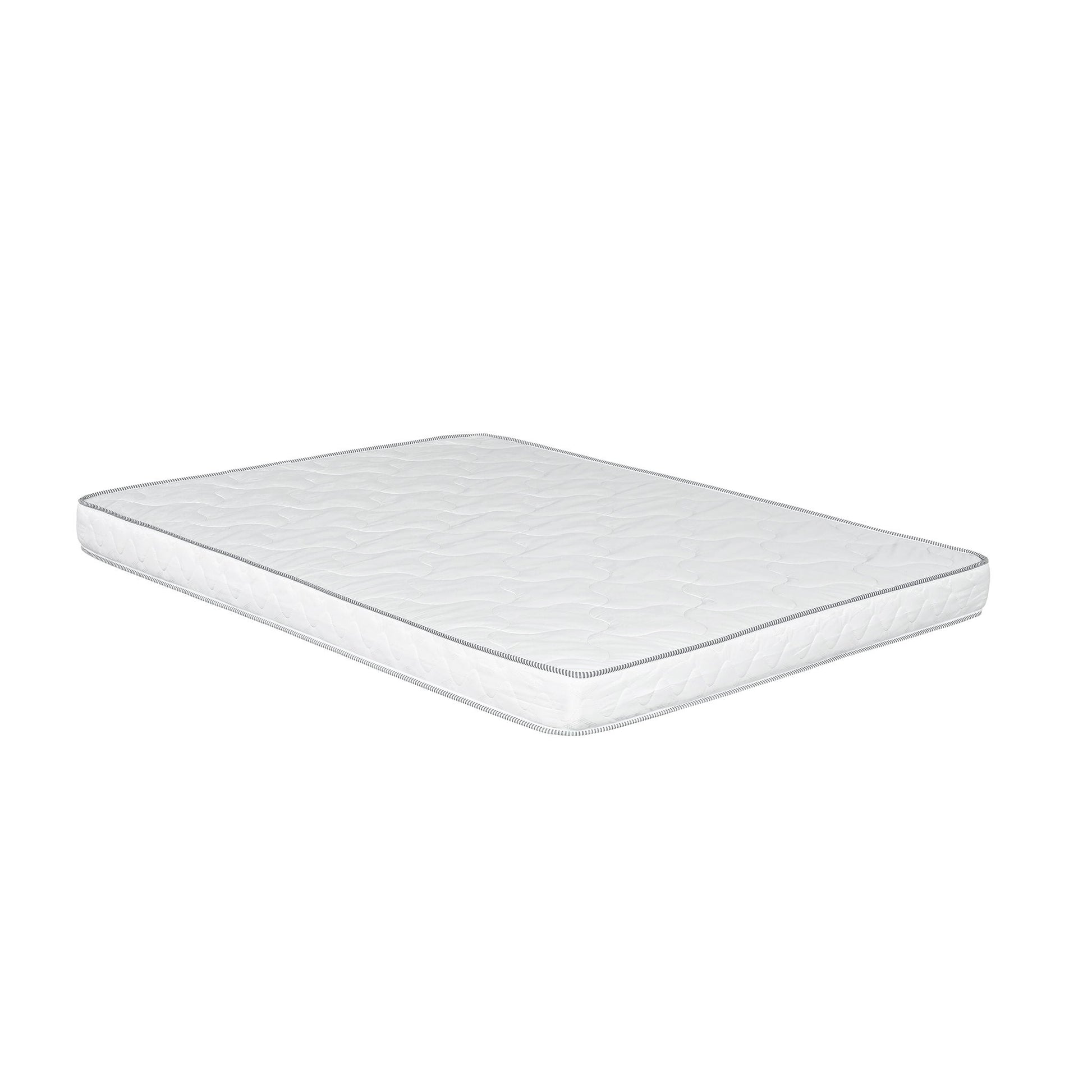 Reversible 6" Full Size Mattress In A Box Pressure Relief And Cooling Technology - White
