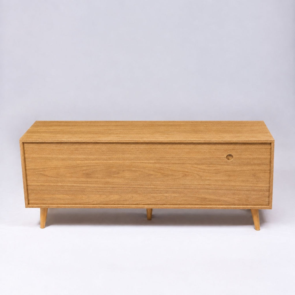 TV Stand For TVs Up To 60" With 2 Doors And 2 Open Shelves