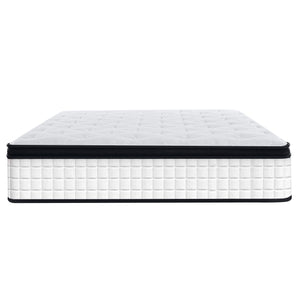 12" Hybrid Mattress Individual Pocket Spring, 7 Zoned Memory Foam