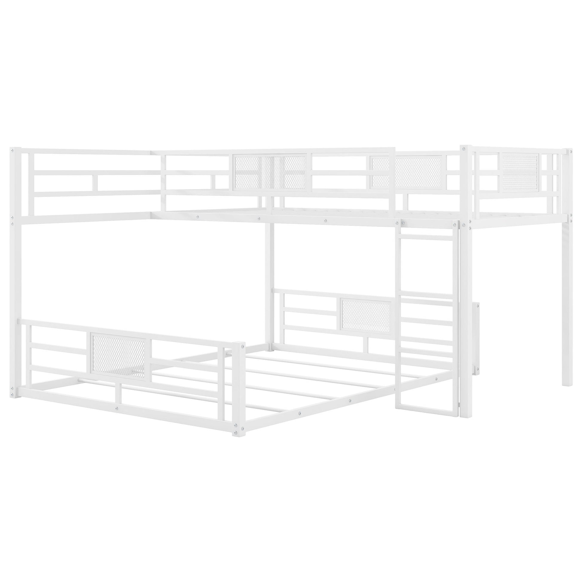 L-Shaped Bunk Bed & Safety Guaranteed