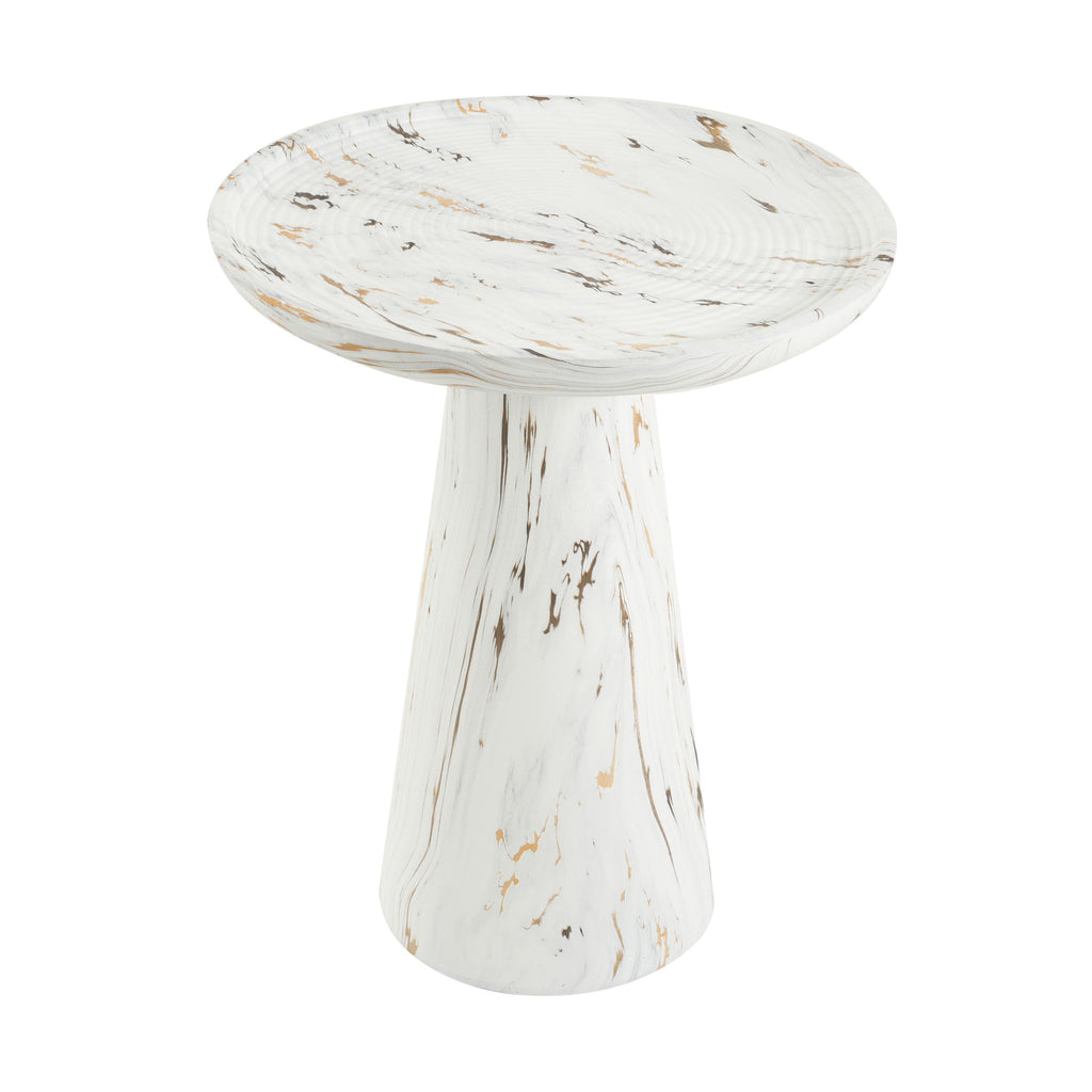 Accent Side Table - Alabaster