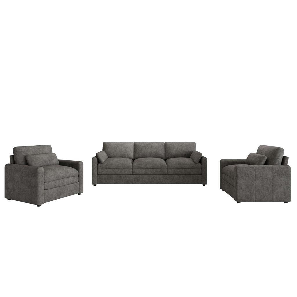 Cozy Sofa Set Oversized Comfy Cloud Sofa With Double Cushion