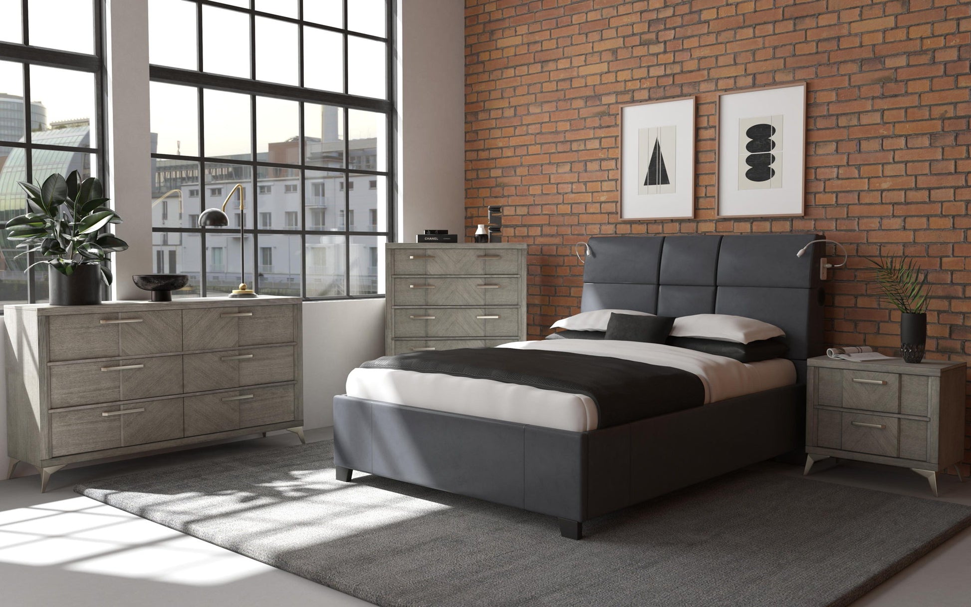 Music Bed Touch Lighting Bluetooth Sound Beverage Tray