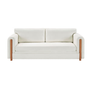 Modern 3 Seater Upholstered Couch Sofa For Living Room