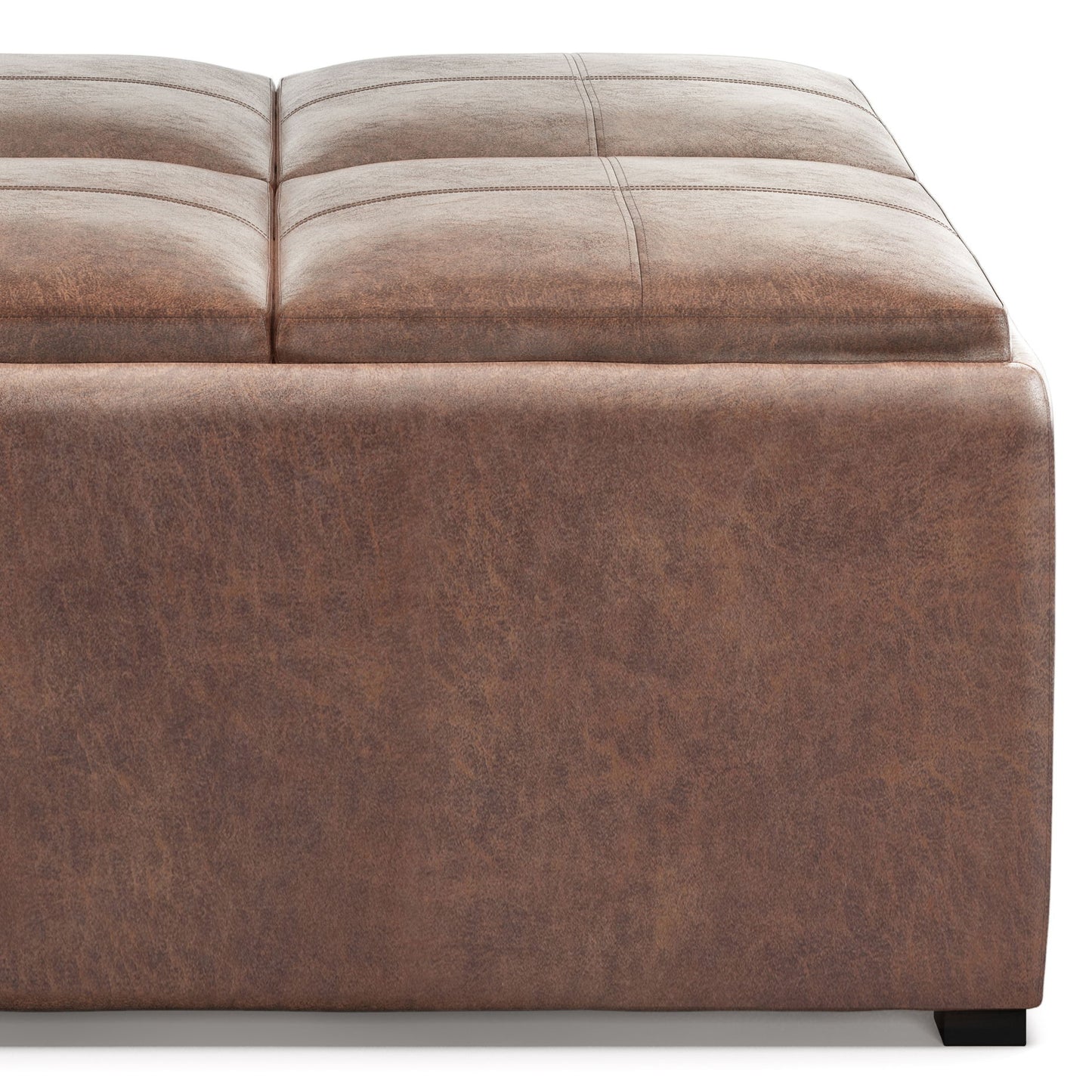 Avalon - Square Coffee Table Storage Ottoman