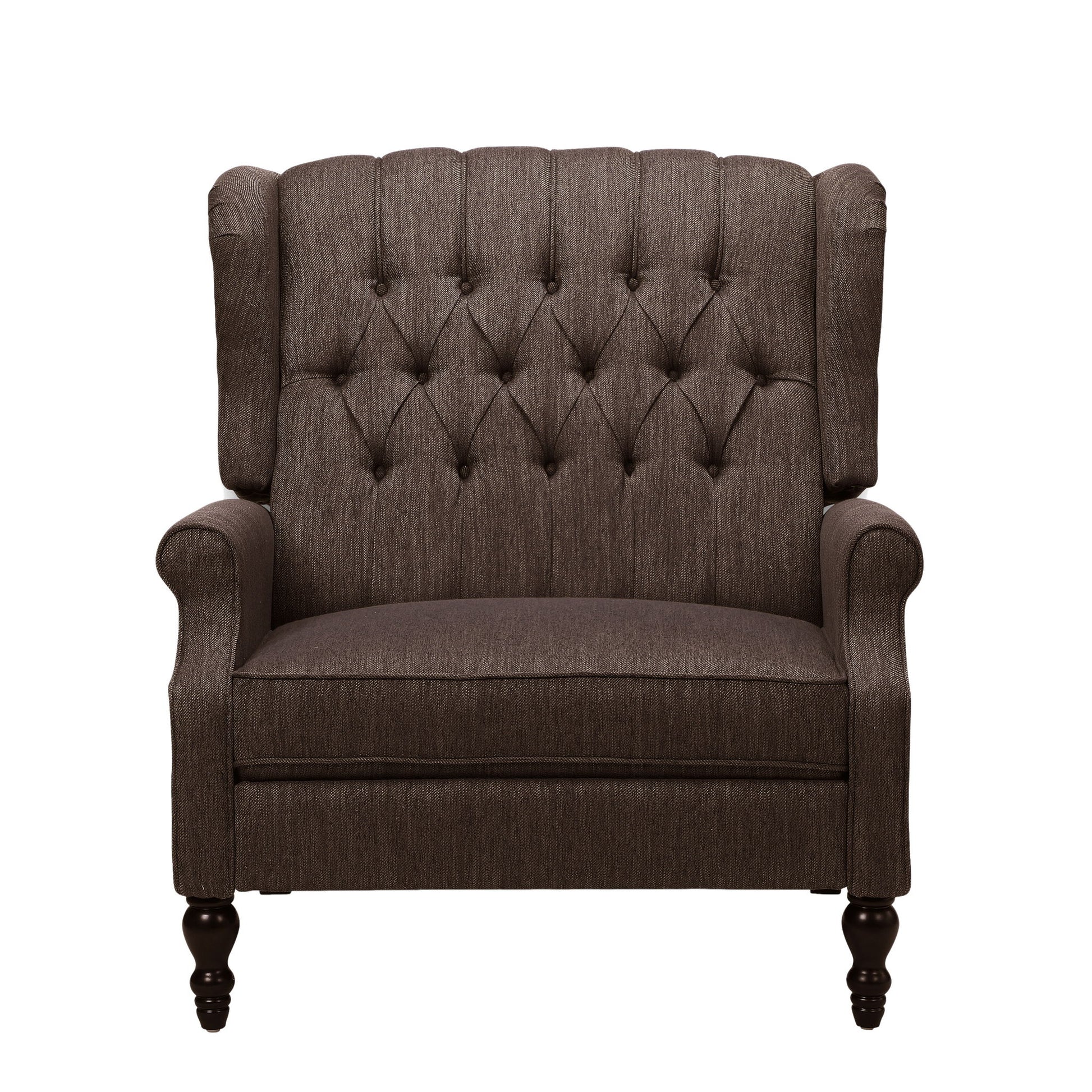 Dunham - Contemporary Fabric Tufted Oversized Pushback Recliner