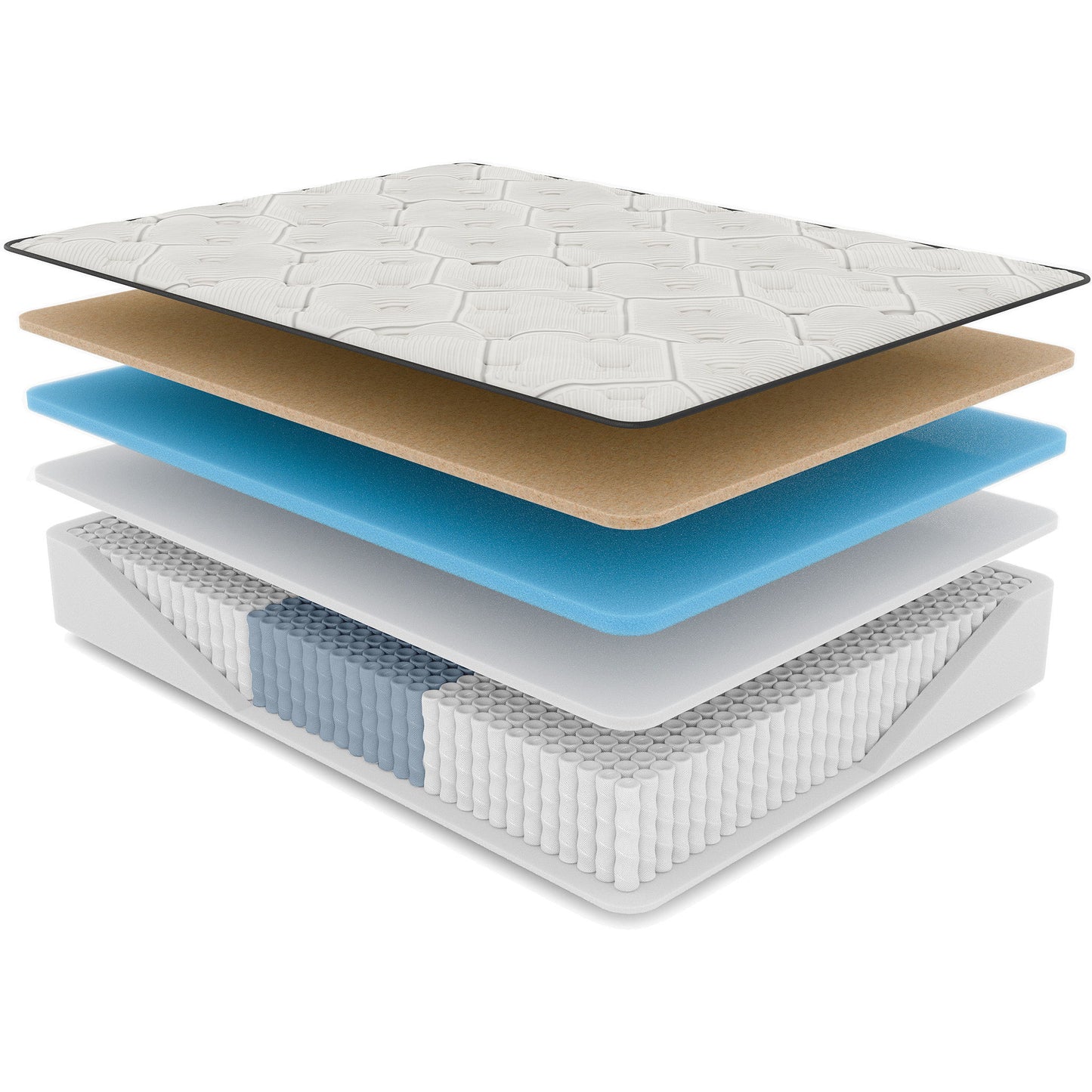 Cleo Cool - Copper Hybrid Euro-Top Mattress - Firm Feel