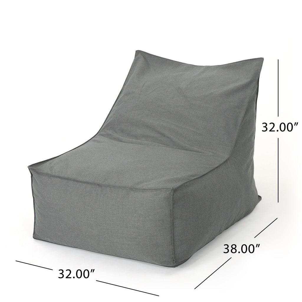 Ettie - Water Resistant Fabric Bean Bag Chair