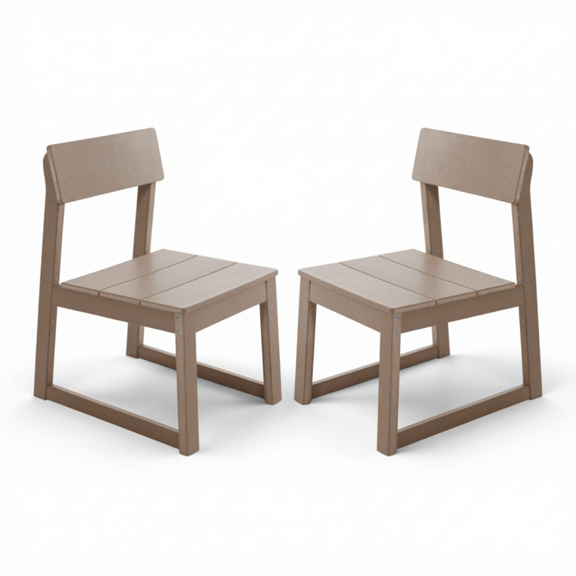 All Weather Patio Dining Chairs (Set of 2)