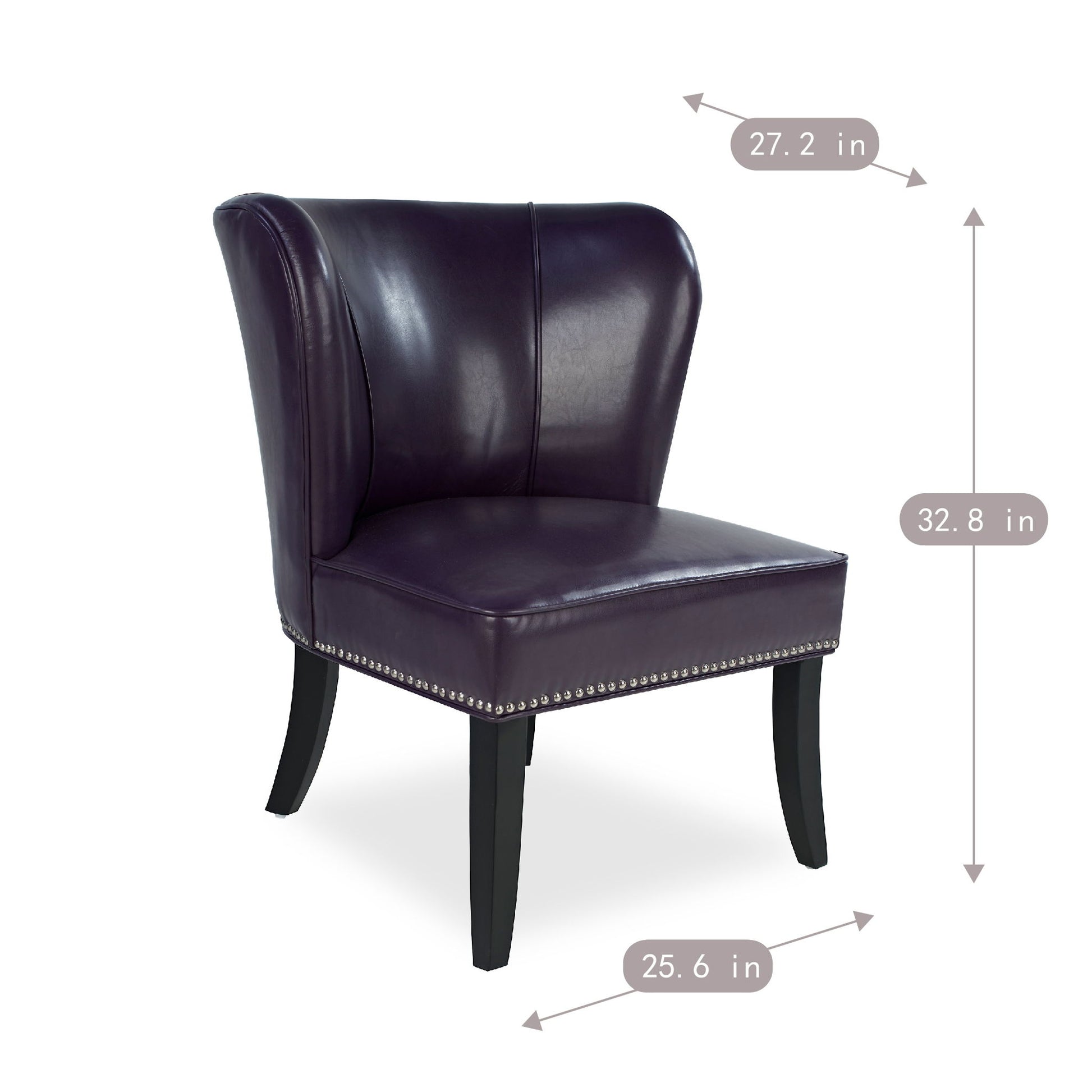 Accent Chair For Living Room - Purple