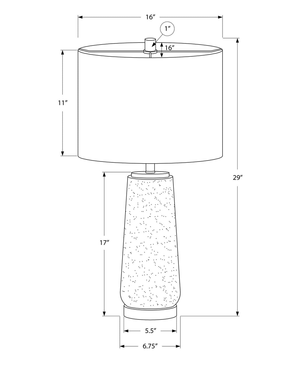 Lighting, Table Lamp, Resin, Modern - Gray