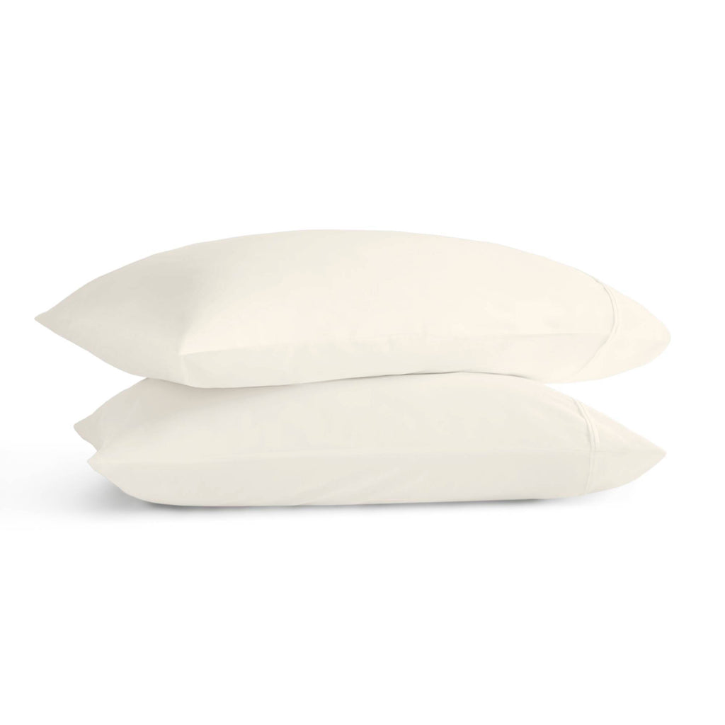 Split King Sateen Sheet Set - Off-White