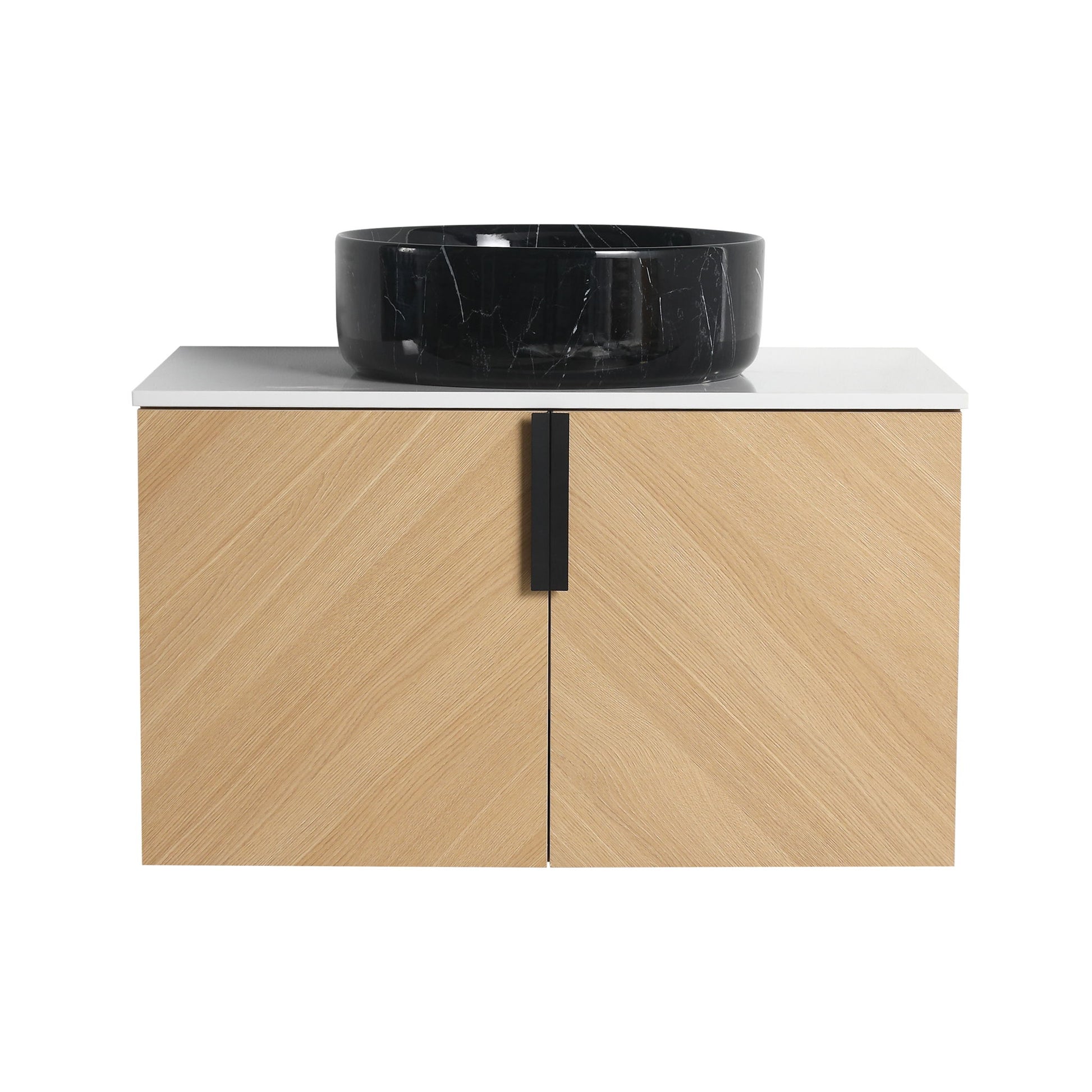Wall Mounted Bathroom Vanity & Art Sink