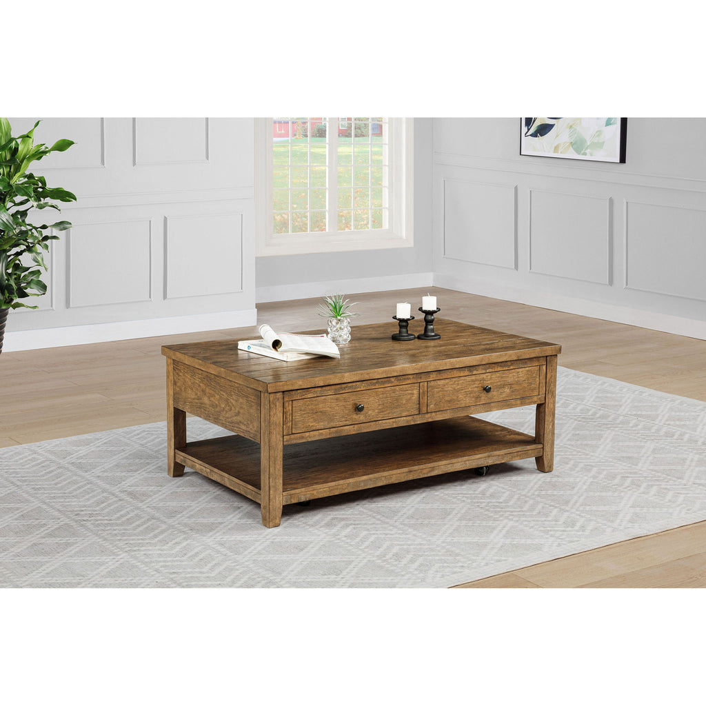 Castleton - Mobile Lift-Top Coffee Table