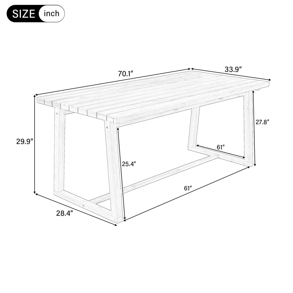 Outdoor Patio Table For Backyard