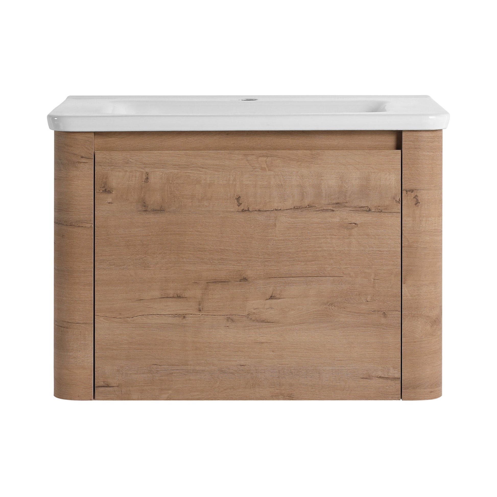 Wall Mounted Bathroom Vanity With Sink & 1 Soft Close Door