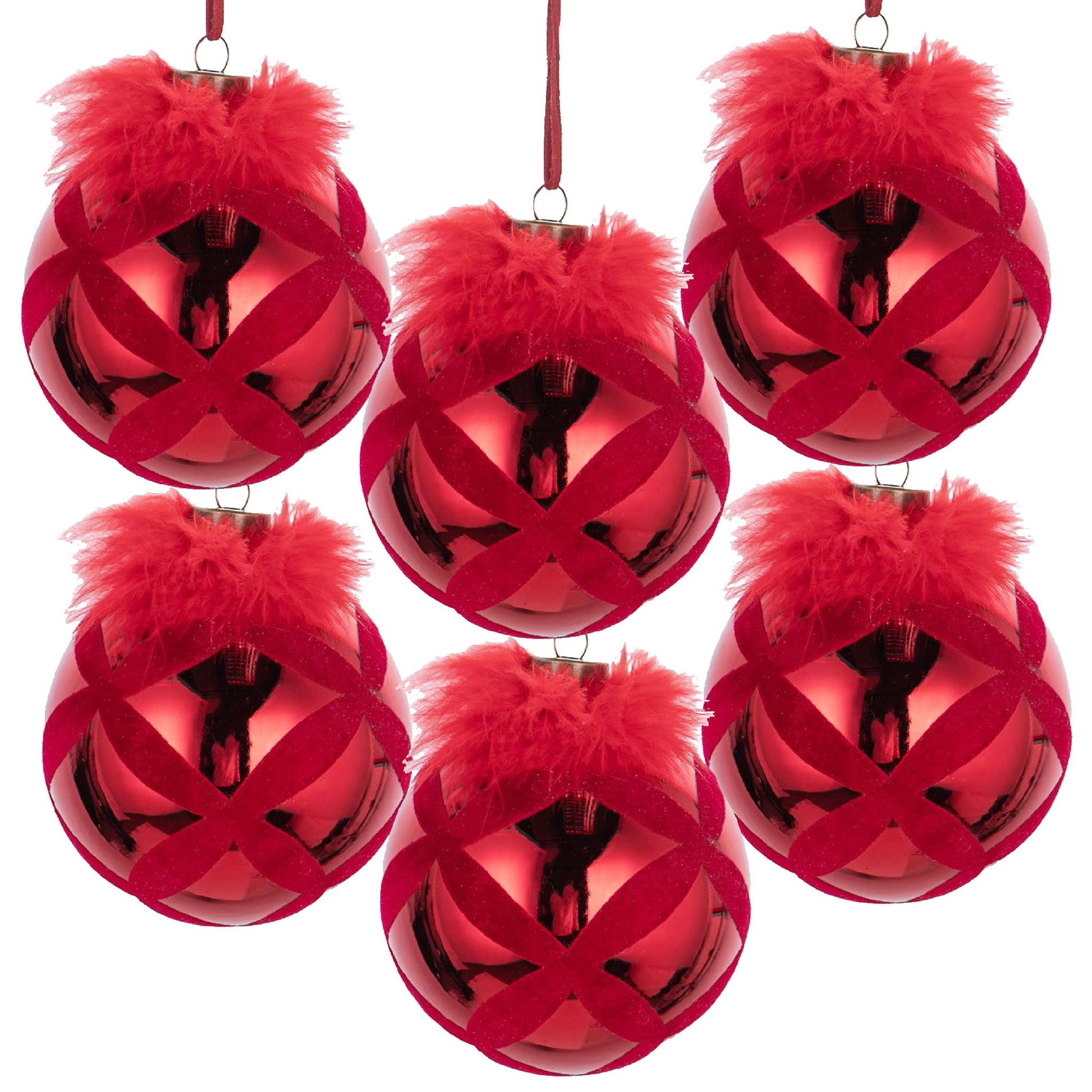 Christmas Ball Ornaments, Decorative Hanging Ball Tree Ornaments For Holiday Party Decorations