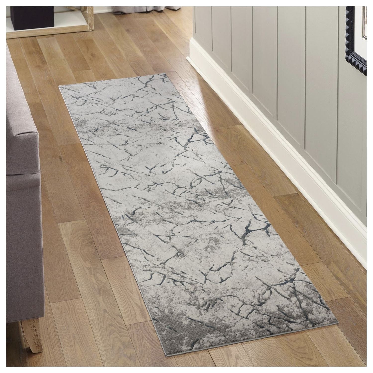 Geometrix - Contemporary Area Rug With Geometric 3D Effect