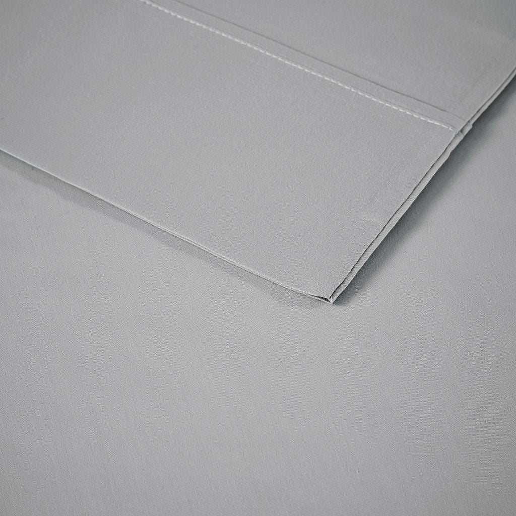 1500 Thread Count - King Blend Pillowcases (Set of 2) - Gray