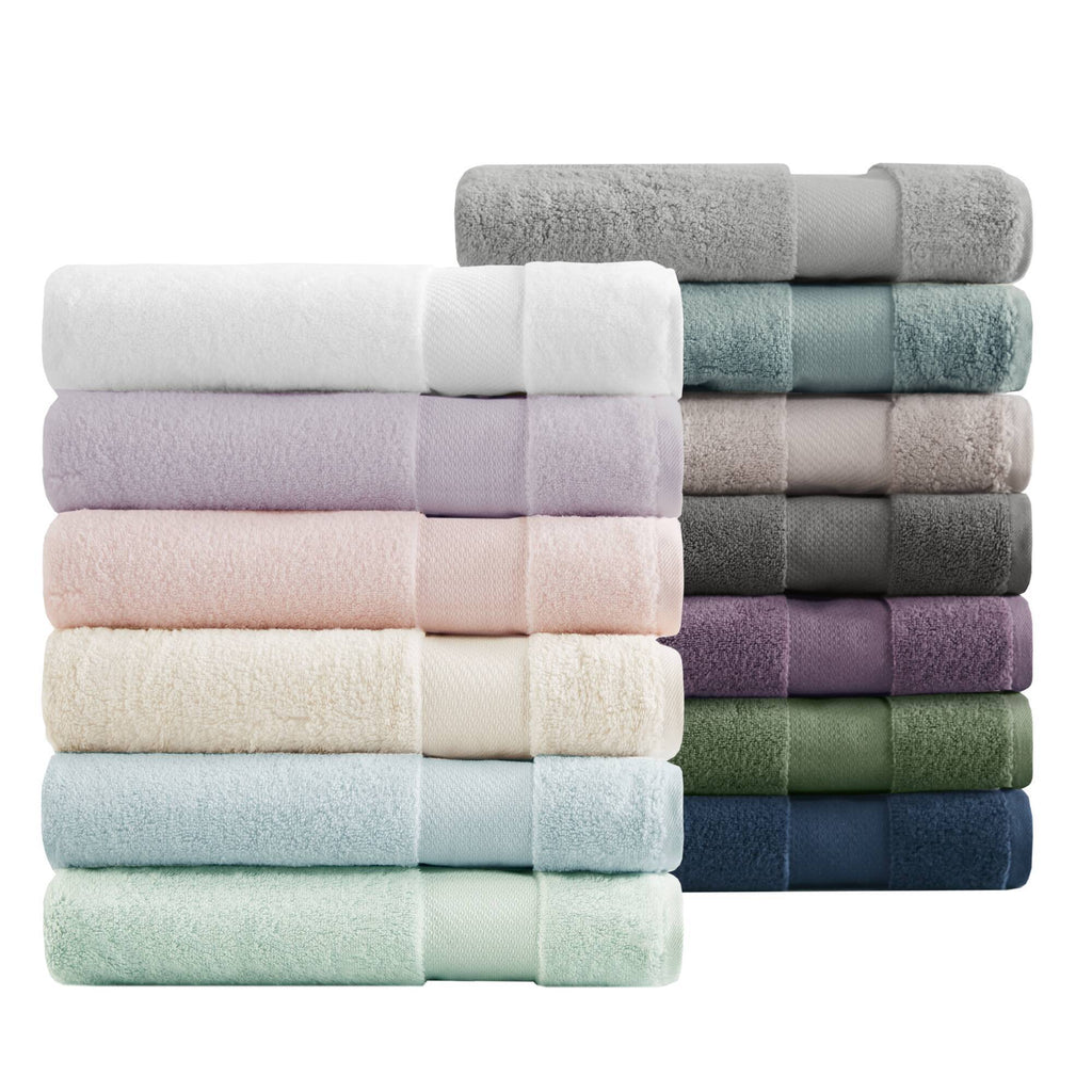 Turkish 6 Piece Bath Towel Set - Green