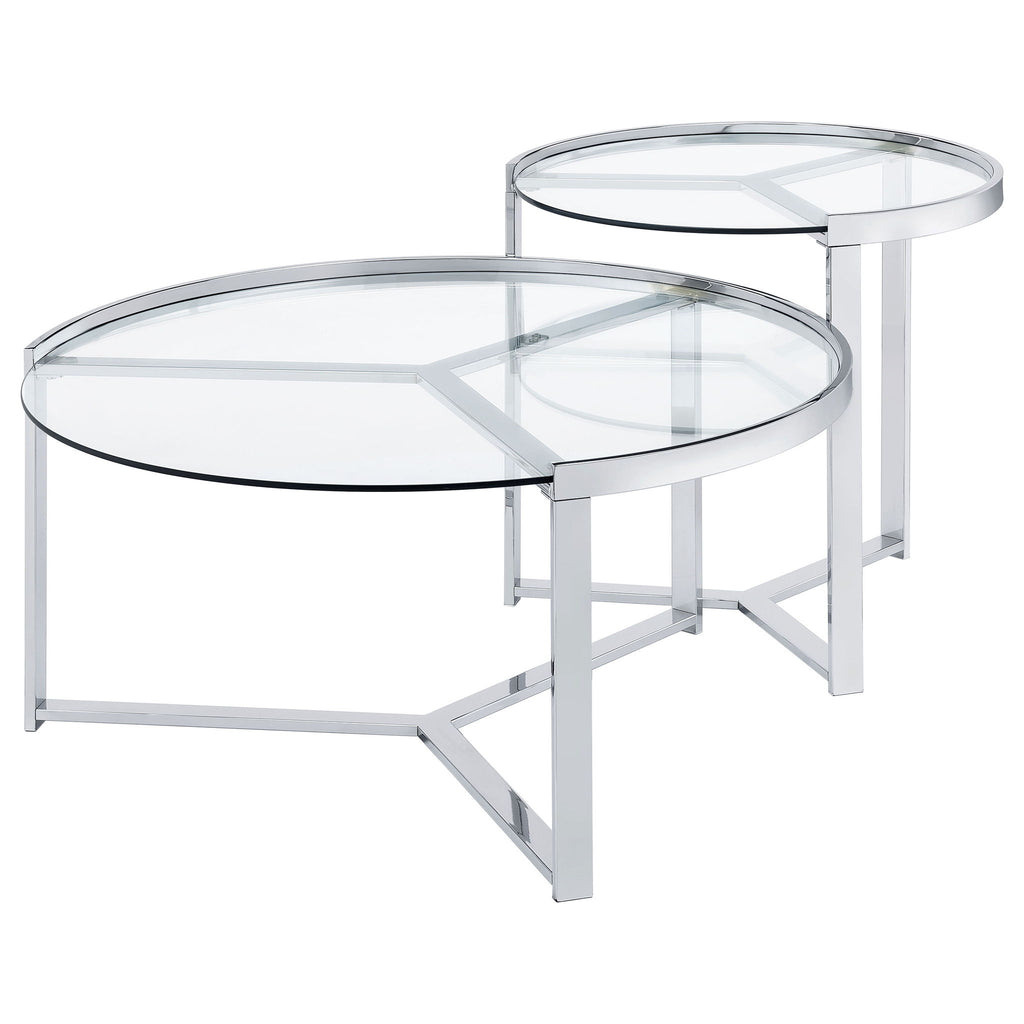 Kaylie - 2 Piece Nesting Coffee Table Set