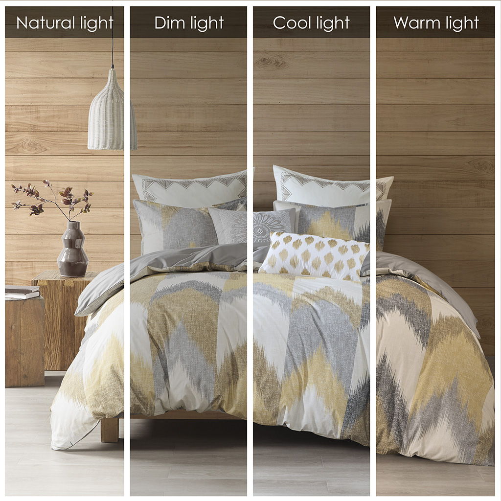 Alpine - 3 Piece Duvet Cover Mini Set - Yellow