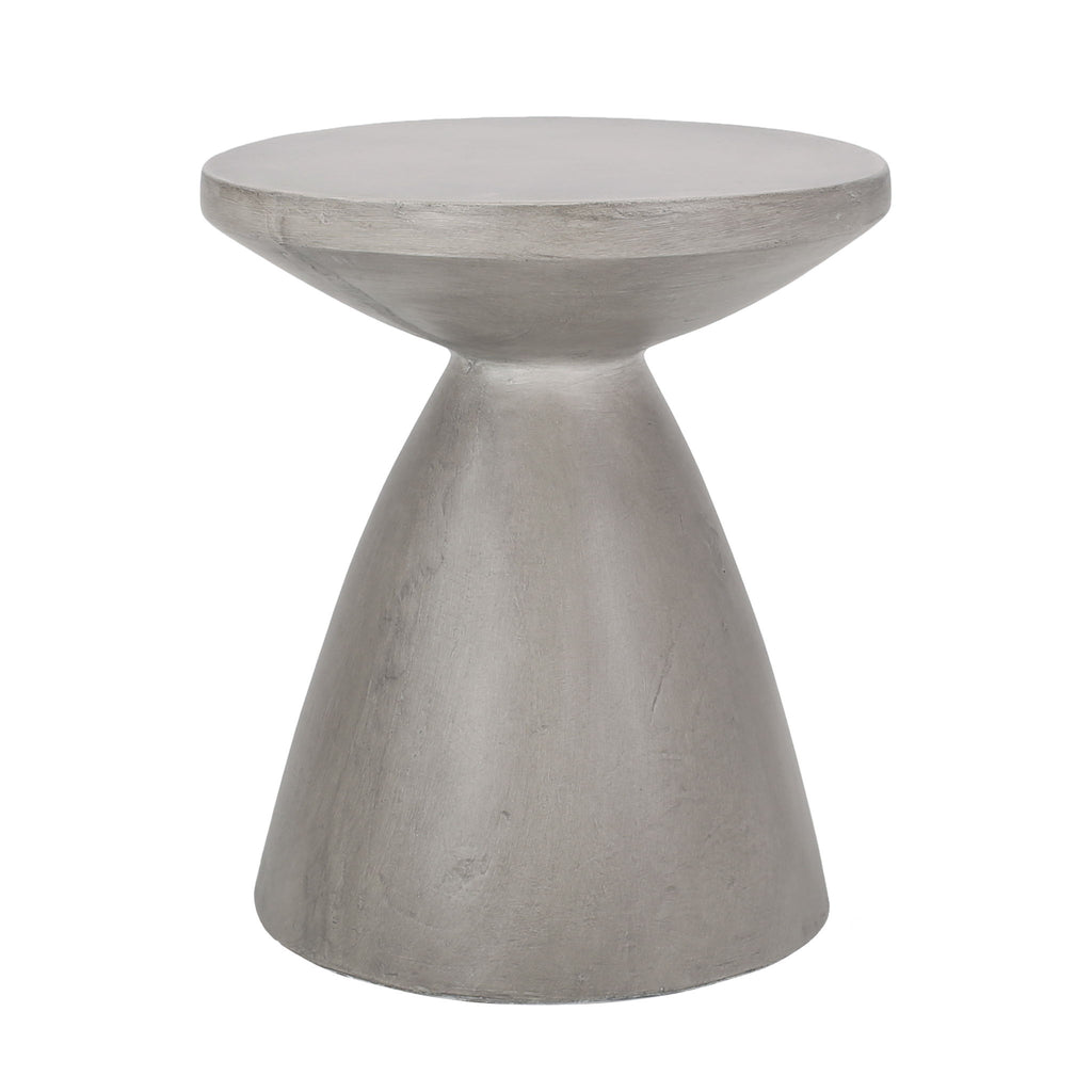 Outdoor / Indoor Lightweight Concrete Side Table