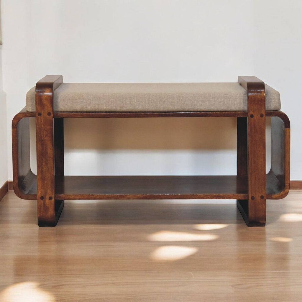 Loop Bench - Chestnut