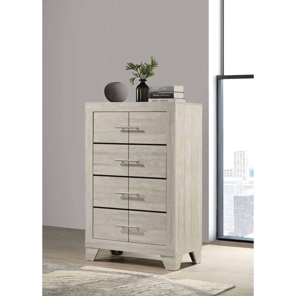 Strout - 4 Drawer Chest - Cream