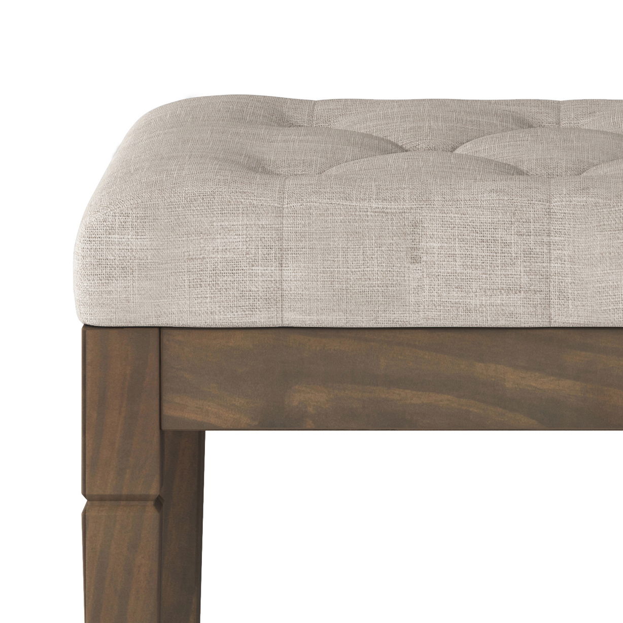 Waverly - Upholstered Tufted Ottoman Bench