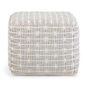 Noreen - Upholstered Square Pouf