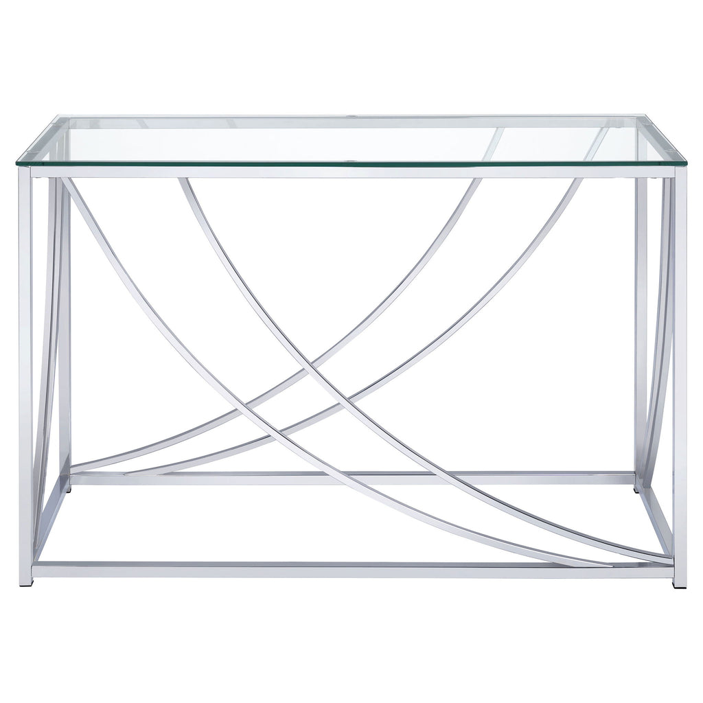 Kempton - Console Table - Chrome