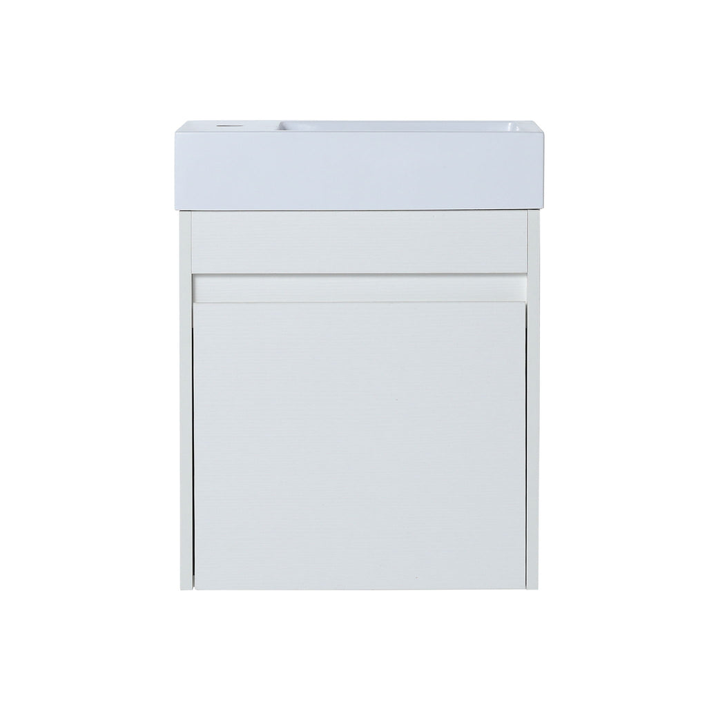 Sink Floating Bathroom Vanity With Soft Close Cabinet Door
