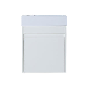 Sink Floating Bathroom Vanity With Soft Close Cabinet Door